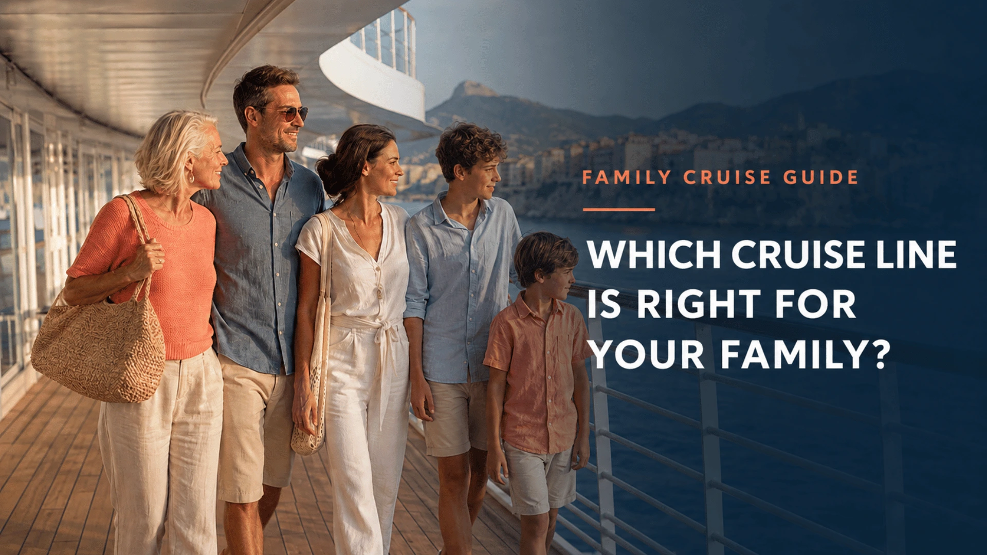 Which Cruise Line Is Best for Your Family? A Guide for Every Age